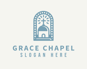 Catholic Chapel Cross  logo design