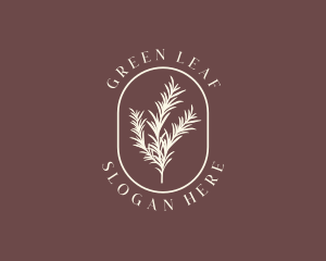 Herb Leaf Plant logo design