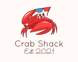 Summer Sunglasses Crab logo