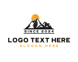 Trekking Mountaineering Hiking logo