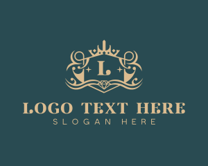 Stylish Jewelry Shield logo