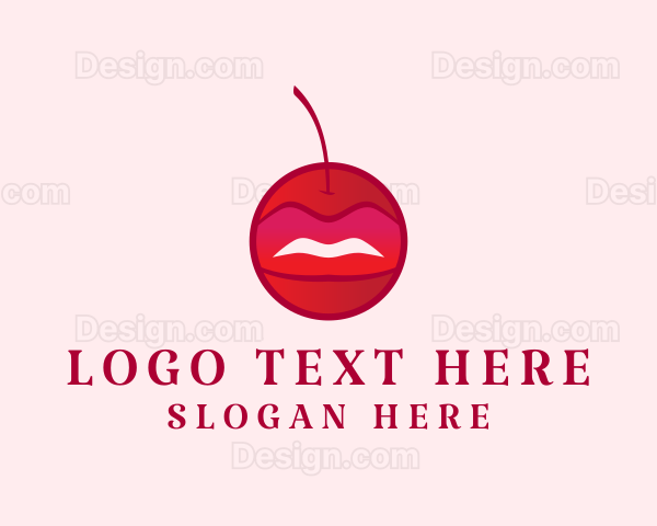 Sexy Cherry Lips Logo