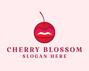 Sexy Cherry Lips logo design