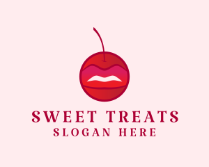 Sexy Cherry Lips logo design