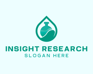 Research Laboratory Flask  logo