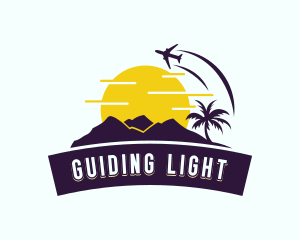 Mountain Island Travel logo design