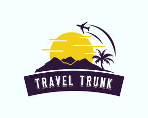 Mountain Island Travel logo design