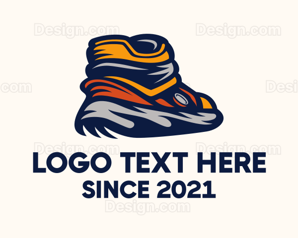 Sneaker Rubber Shoes Logo