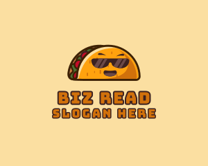 Cool Taco Mexican Sunglasses  logo design