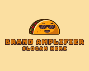 Cool Taco Mexican Sunglasses  logo design