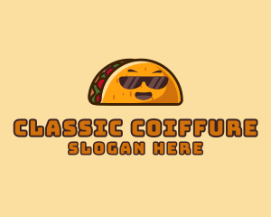 Cool Taco Mexican Sunglasses  logo design