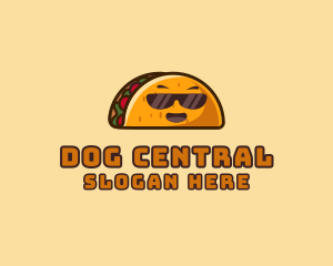 Cool Taco Mexican Sunglasses  logo design