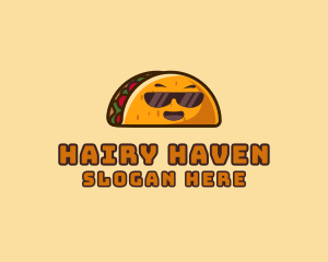 Cool Taco Mexican Sunglasses  logo design