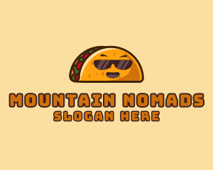 Cool Taco Mexican Sunglasses  logo design