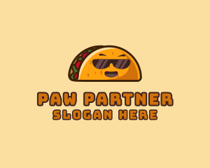 Cool Taco Mexican Sunglasses  logo design