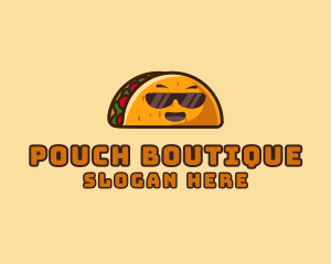 Cool Taco Mexican Sunglasses  logo design