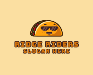 Cool Taco Mexican Sunglasses  logo design