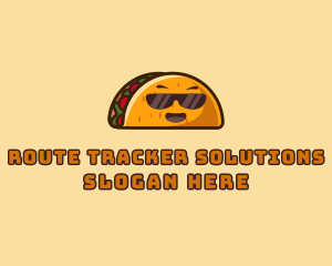 Cool Taco Mexican Sunglasses  logo design