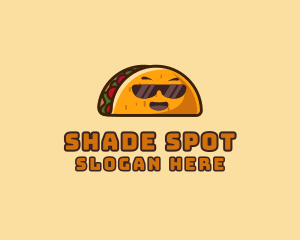 Cool Taco Mexican Sunglasses  logo design