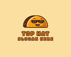 Cool Taco Mexican Sunglasses  logo design