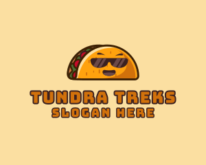 Cool Taco Mexican Sunglasses  logo design