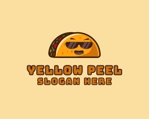 Cool Taco Mexican Sunglasses  logo design