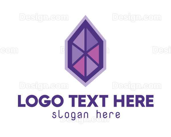 Violet Gem Jeweler Logo