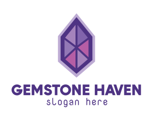 Violet Gem Jeweler logo design