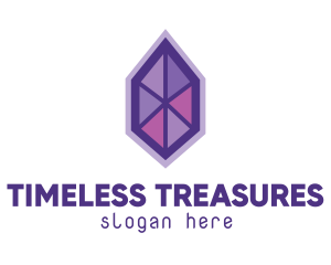 Violet Gem Jeweler logo design