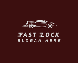 Fast Racing Car logo design