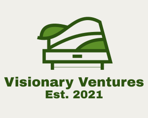Green Table Shelf Design  logo