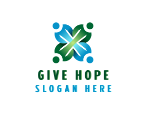 Volunteer Charity Group logo design