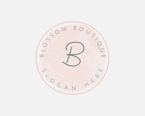 Feminine Floral Boutique  logo design