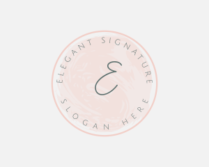 Feminine Floral Boutique  logo design