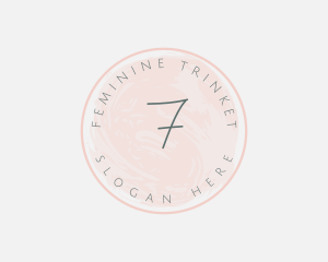 Feminine Floral Boutique  logo design