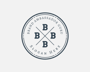 Hipster Fashion Clothing Apparel logo design