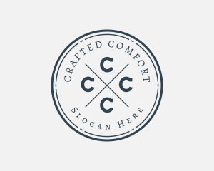 Hipster Fashion Clothing Apparel logo design