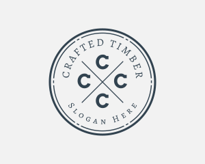 Hipster Fashion Clothing Apparel logo design