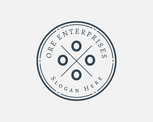 Hipster Fashion Clothing Apparel logo design