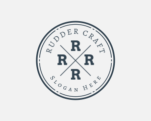 Hipster Fashion Clothing Apparel logo design