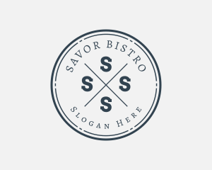 Hipster Fashion Clothing Apparel logo design