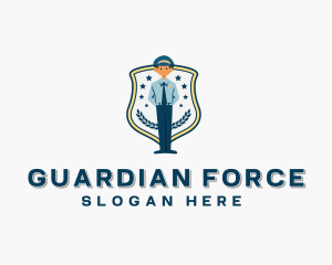 Policeman Law Enforcement logo