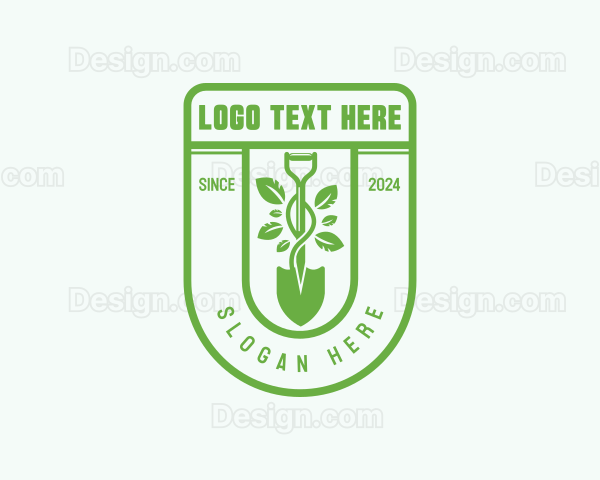 Yard Gardening  Plant Logo