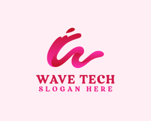 Wave Liquid Water logo design