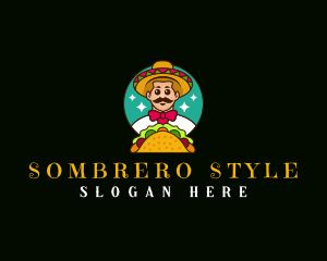 Mexican Gourmet Tacos logo design