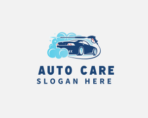 Car Cleaning Pressure Wash logo design