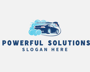 Car Cleaning Pressure Wash logo design