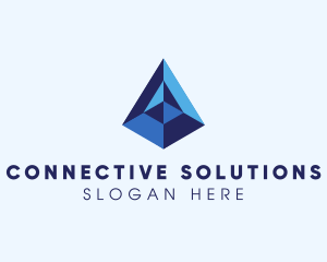 Digital Pyramid Solutions logo design