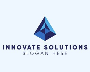 Digital Pyramid Solutions logo design
