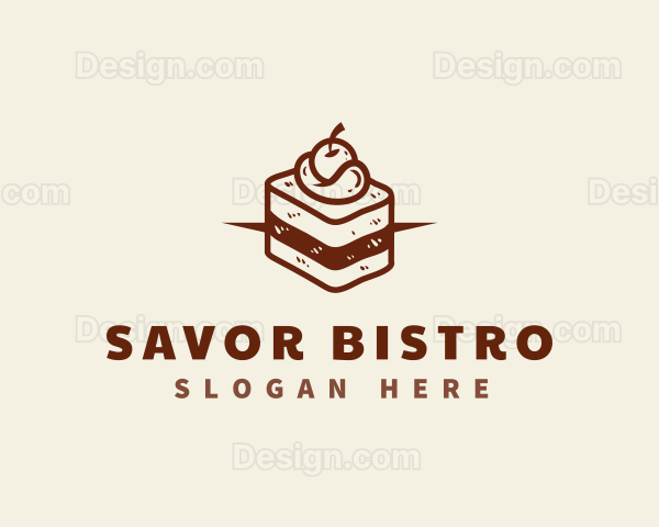 Pastry Cake Bakery Logo